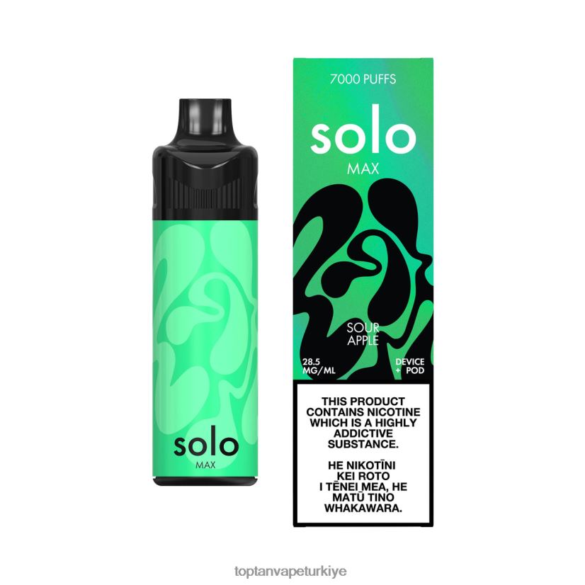 Türkiye'De Vape 2FHX0T70 - Solo MAX kapsül kiti ekşi elma