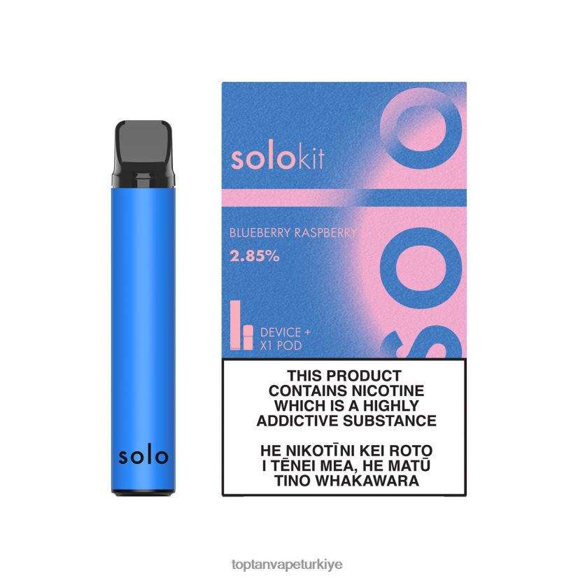 Vape Toptan Satış 2FHX0T43 - Solo kapsül kiti yaban mersini ahududu