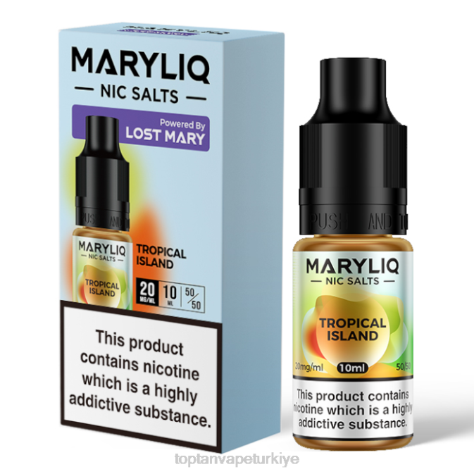 elektronik sigara toptan - tropikal ada 86VR461 LOST MARY MARYLIQ güzel tuzlar - 10ml - 20mg