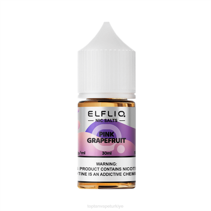 RNFJ24 pembe greyfurt ELFBAR ELFLIQ Nic Tuz 30ml