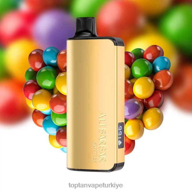 Toptan Vape Türkiye 2640641 Alibarbar Ingot 20000 tek kullanımlık vape gökkuşağı şekeri