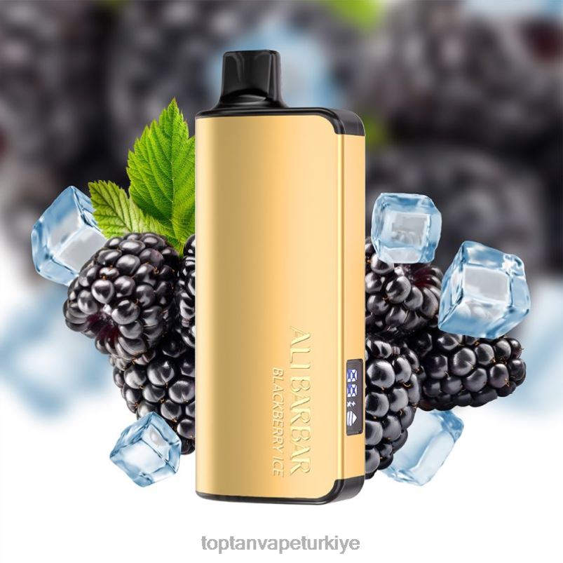 Toptan Vape Türkiye 2640649 Alibarbar Ingot 20000 tek kullanımlık vape böğürtlen buzu