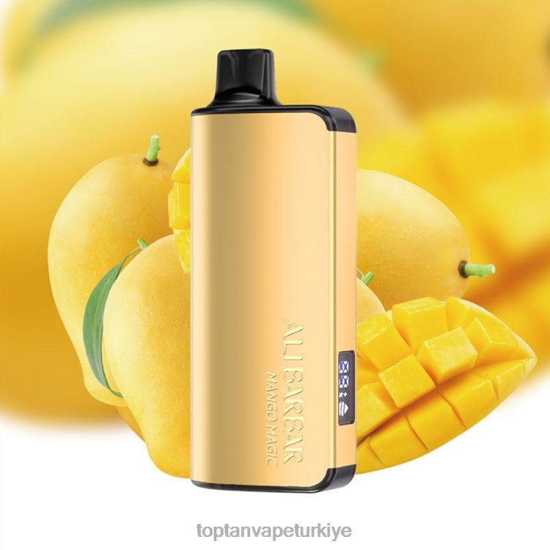 Vape Türkiye 2640648 Alibarbar Ingot 20000 tek kullanımlık vape mango büyüsü