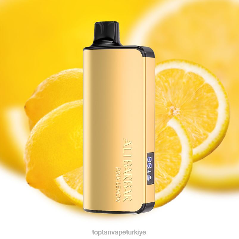 Türkiye Vape Fiyatları 2640623 Alibarbar Ingot 9000 tek kullanımlık elektronik sigara pembe limon