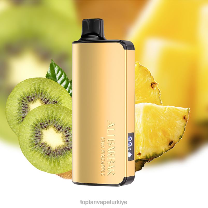 Vape Türkiye Satış 2640621 Alibarbar Ingot 9000 tek kullanımlık elektronik sigara kivi ananas