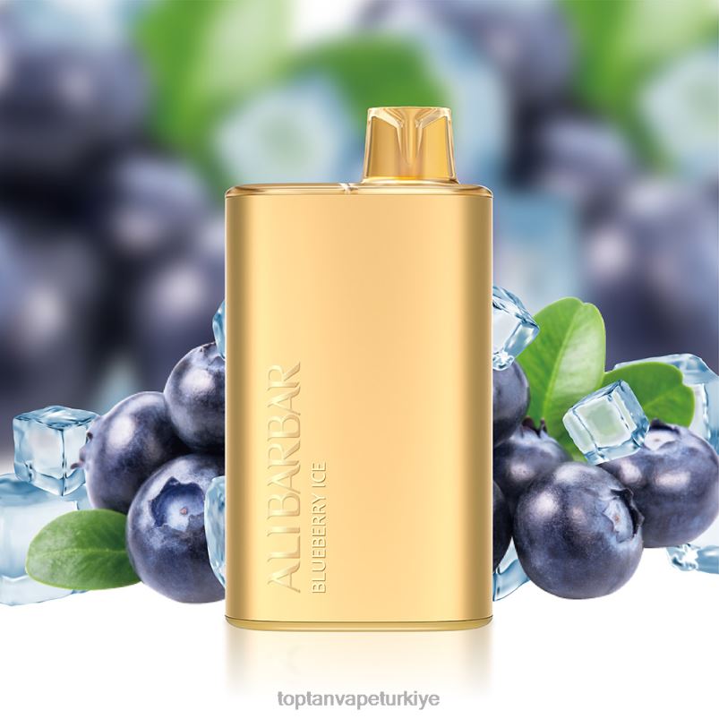 Vape Toptan Satış 264063 Alibarbar Rich 8000 tek kullanımlık vape yaban mersinli buz