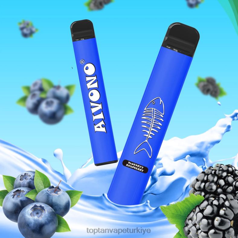 Aivono AIM FISHBONE 600 yaban mersini ahududu - 8826J281 Toptan Vape Türkiye