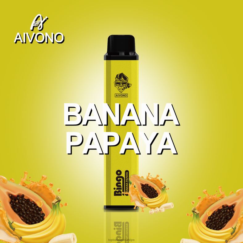 Aivono AIM BINGO 4000 muzlu papaya - 8826J137 Toptan Vape Türkiye