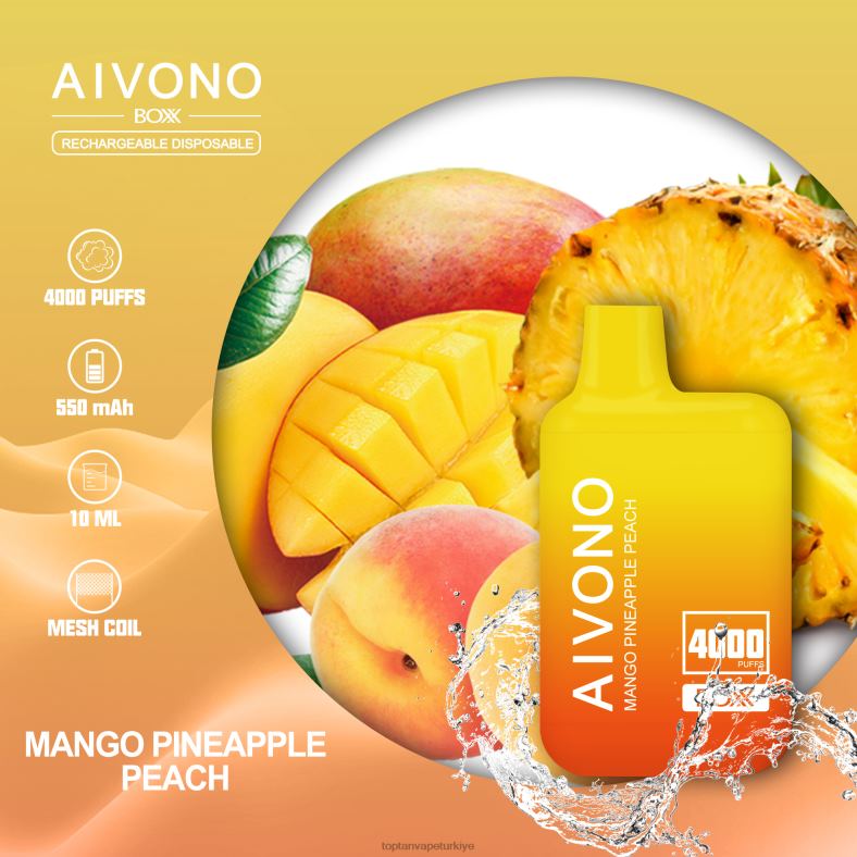 mango ananas şeftali