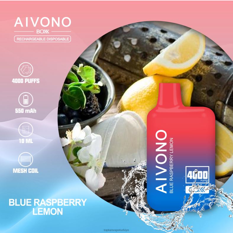 mavi ahududu limon