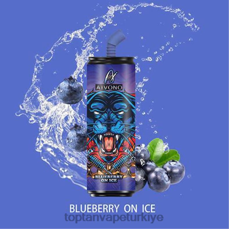 Aivono AIM WINNER 6000 coca cola şişesi buz üzerinde yaban mersini - 8826J113 Toptan Vape Türkiye