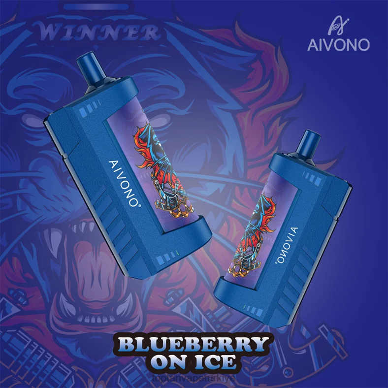 Aivono AIM WINNER 5000 buz üzerinde yaban mersini - 8826J123 Vape Toptan Satış