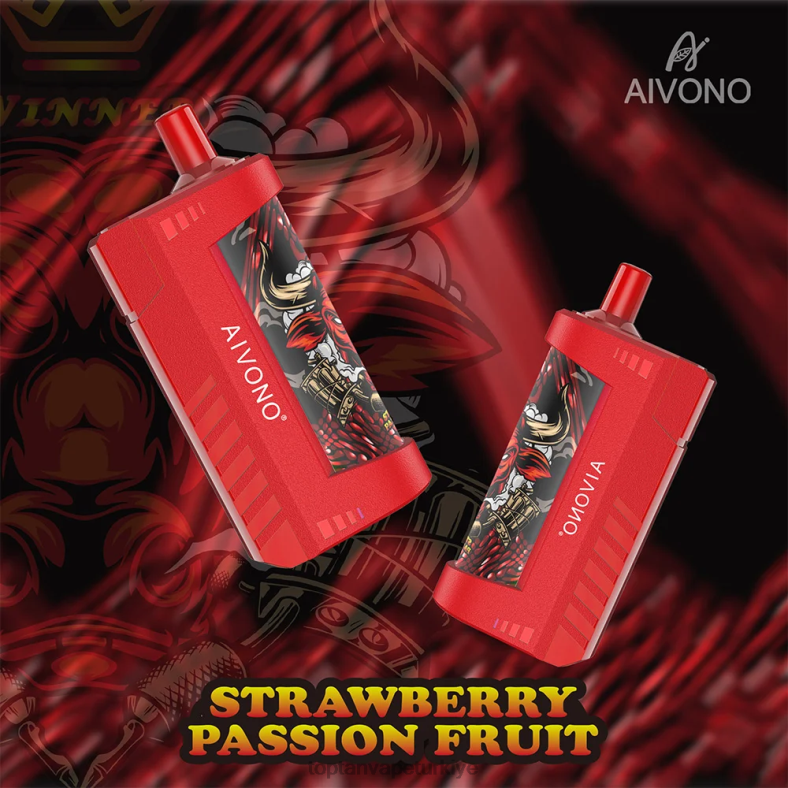 Aivono AIM WINNER 5000 çilek tutku meyvesi - 8826J130 Elektronik Sigara Toptan Satış