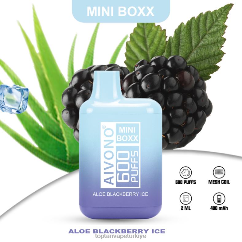 Aivono AIM MINI BOXX 600 aloe mevcut buz - 8826J240 Vape Türkiye