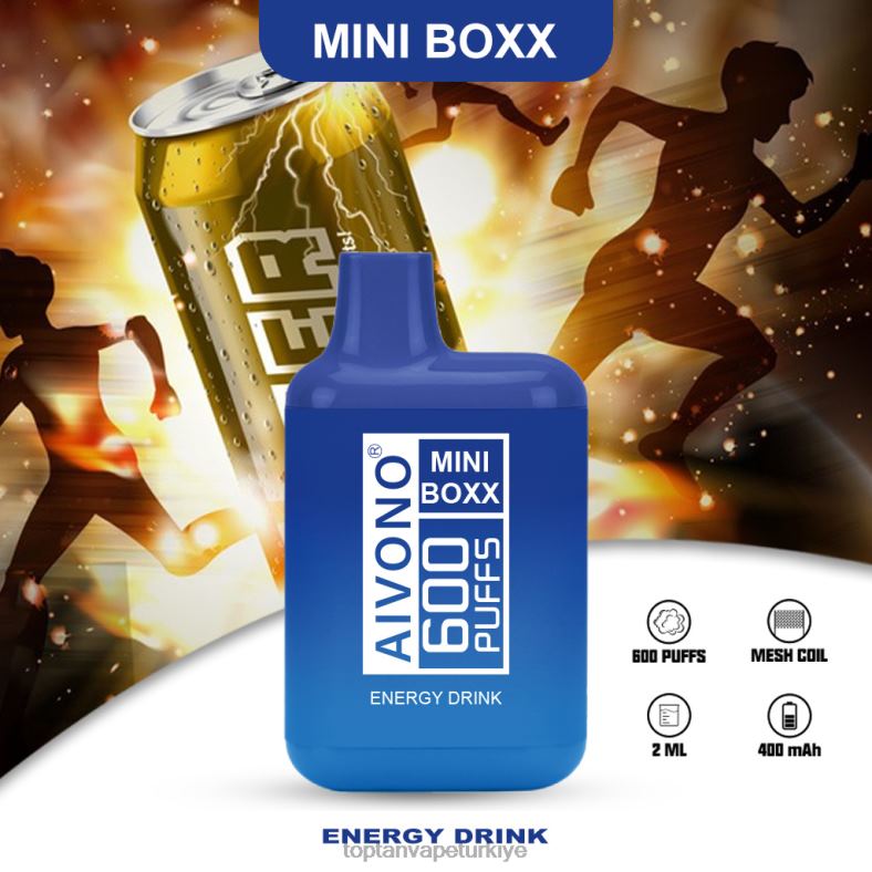 Aivono AIM MINI BOXX 600 enerji içeceği - 8826J237 Vape Türkiye Satış