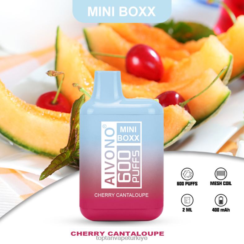 Aivono AIM MINI BOXX 600 kiraz kavunu - 8826J239 Türkiye Vape Fiyatları