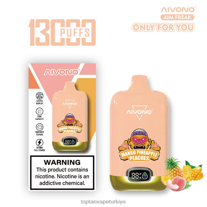 mango ananas şeftali