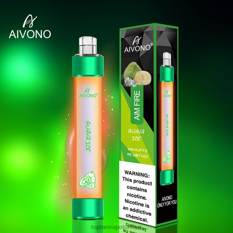 Aivono AIM FIRE 1000 guava buzu - 8826J330 Elektronik Sigara Toptan Satış