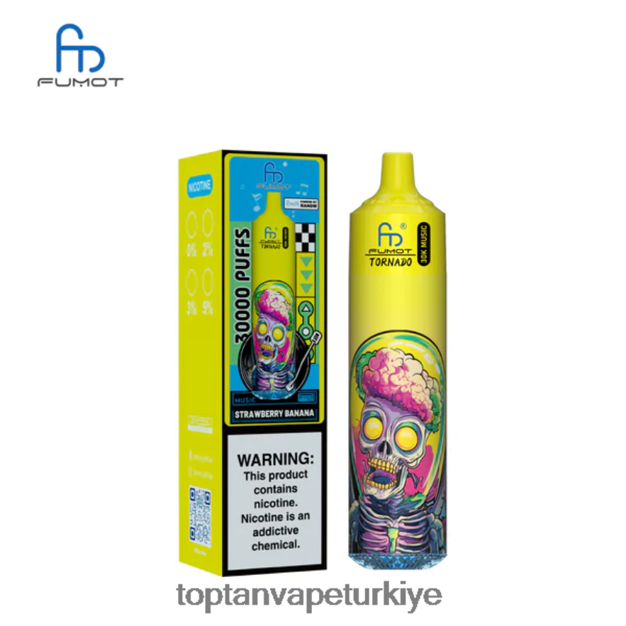 Türkiye Vape Fiyatları 8B66J025 çilek muz Fumot Tornado 30k müzik