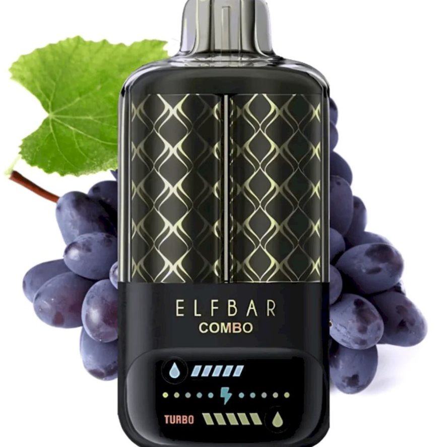 Elf Bar Combo 25000 - JZ68LH7 üzüm ve mary içeceği Türkiye Vape Fiyatları