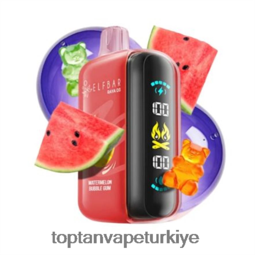 Elf Bar Raya D3 25000 - JZ68LH1 tek kullanımlık Toptan Vape Türkiye