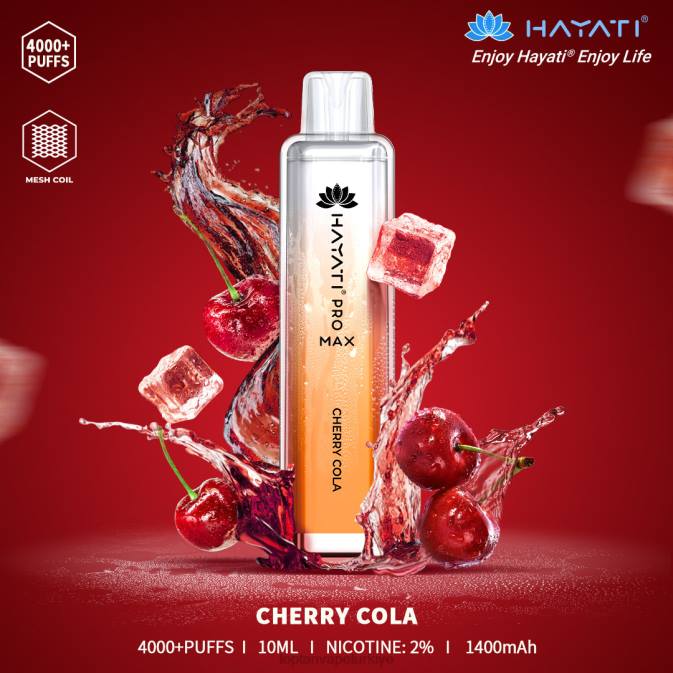 toptan Vape - kiraz kola 86VR154 Hayati Pro Max 4000