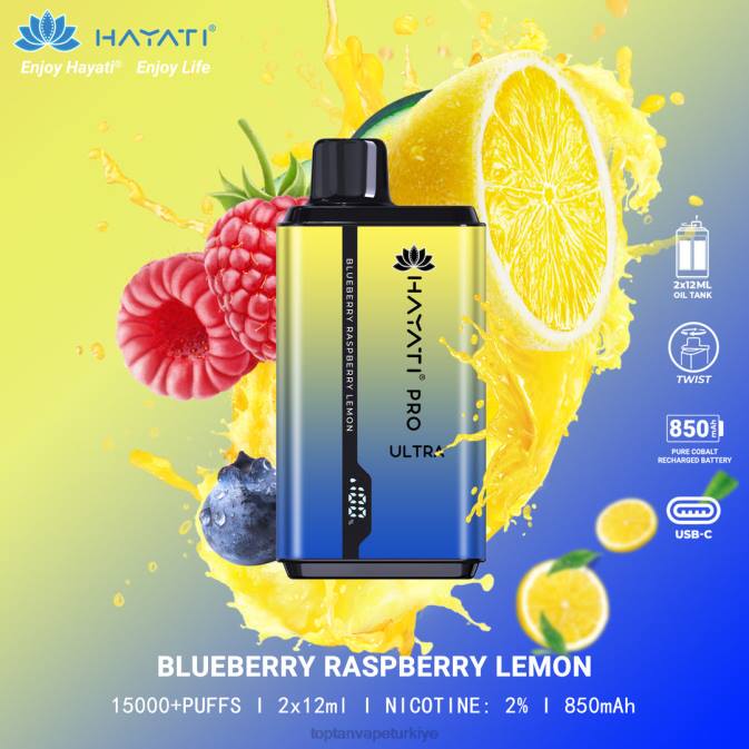 yaban mersini ahududu limon