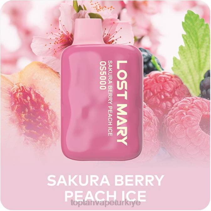 sakura berry şeftalili buz