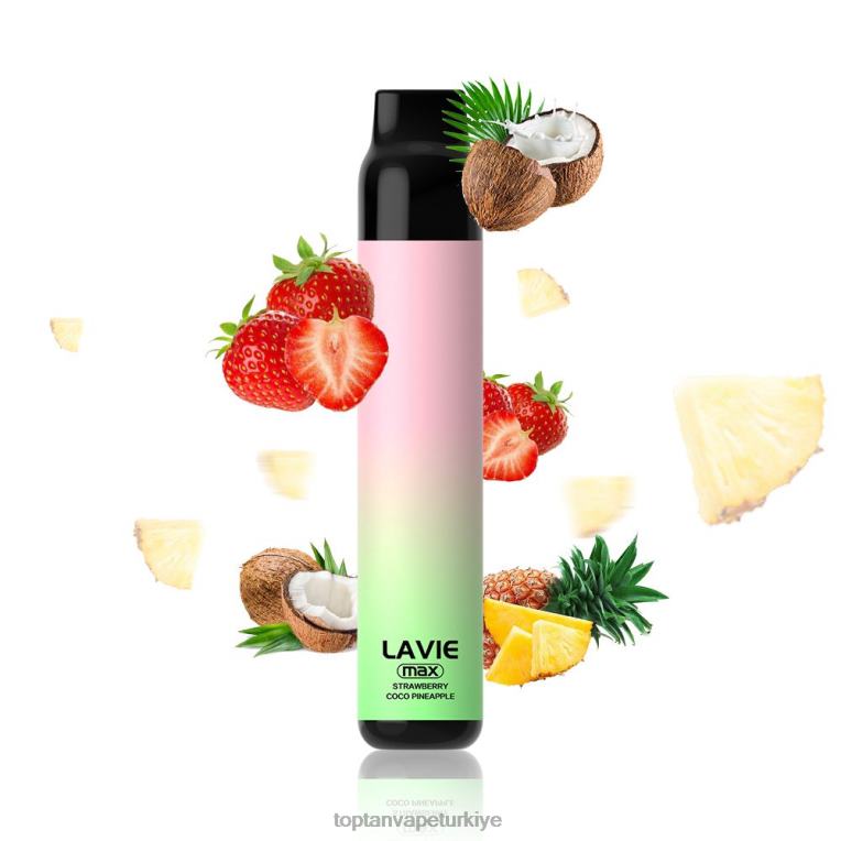 LAVIE BAR 5000 nefes - maksimum 246VL283 | Vape Toptan Satış çilek hindistan cevizi elması