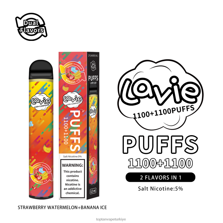 LAVIE BAR Switch 2200 nefes 246VL295 | Türkiye Vape Fiyatları çilekli karpuz/muzlu buz