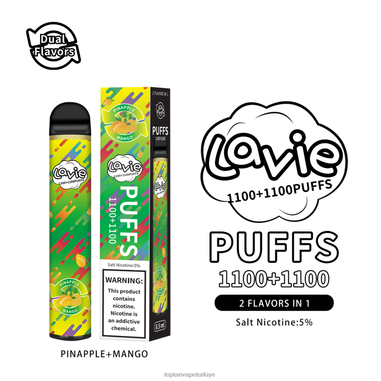 LAVIE BAR Switch 2200 nefes 246VL296 | Vape Türkiye ananas/mango