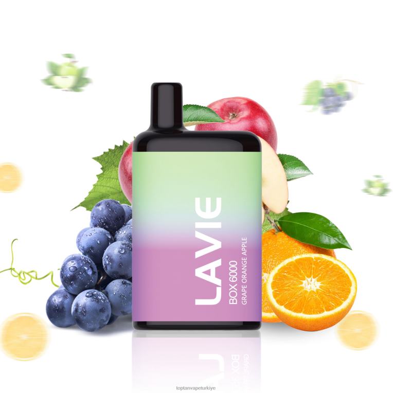 LAVIE BOX 6000 nefes 246VL202 | Elektronik Sigara Toptan Satış üzüm portakal elma