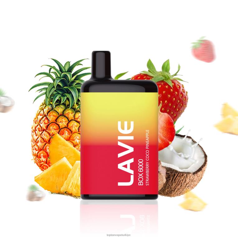LAVIE BOX 6000 nefes 246VL205 | Vape Türkiye Satış çilek koko ananas