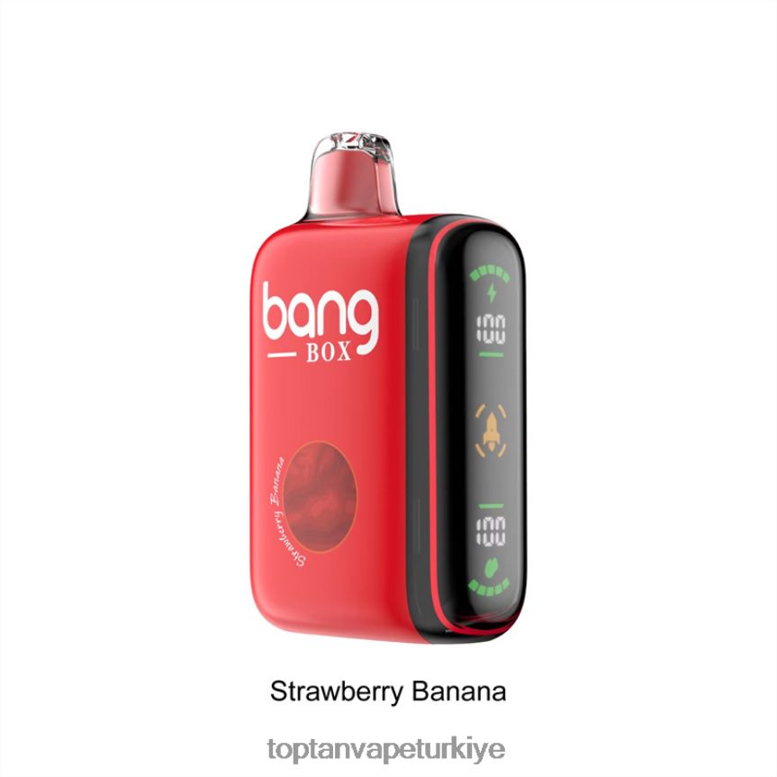 Bang Box 9000-18000 ponponlu akıllı güç göstergesi 4N0B4D25 - Toptan Vape çilek muz