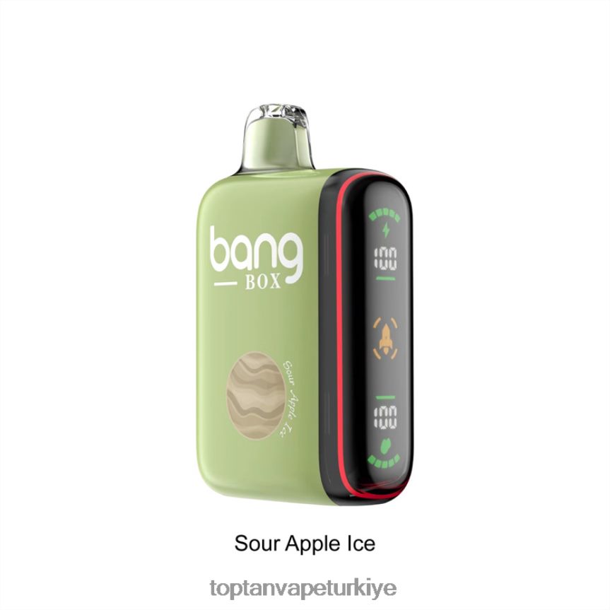 Bang Box 9000-18000 ponponlu akıllı güç göstergesi 4N0B4D28 - Türkiye Vape Fiyatları ekşi elmalı buz