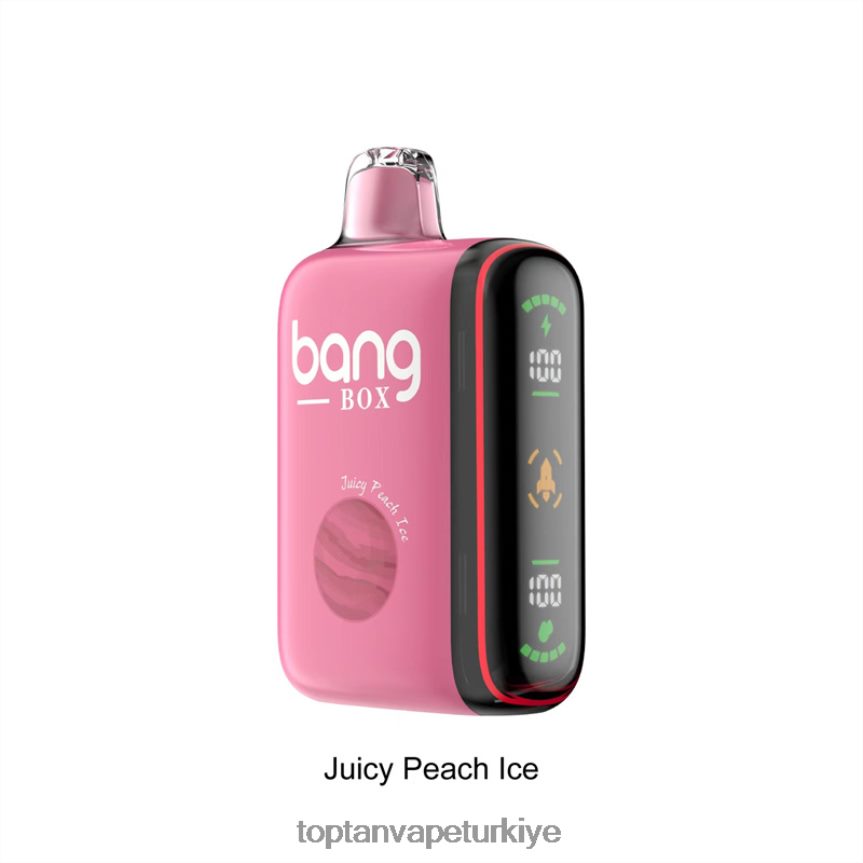 Bang Box 9000-18000 ponponlu akıllı güç göstergesi 4N0B4D29 - Toptan Vape Türkiye sulu şeftalili buz