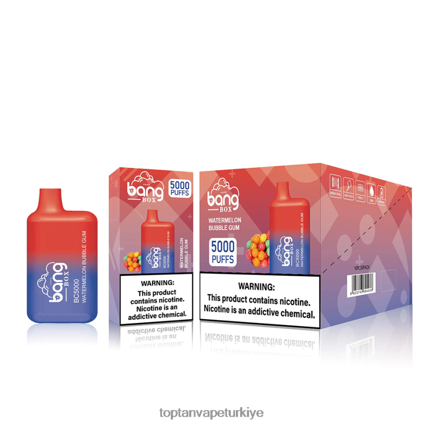 Bang Box M.Ö.5000 4N0B4D87 - Türkiye\'De Vape tek kullanımlık
