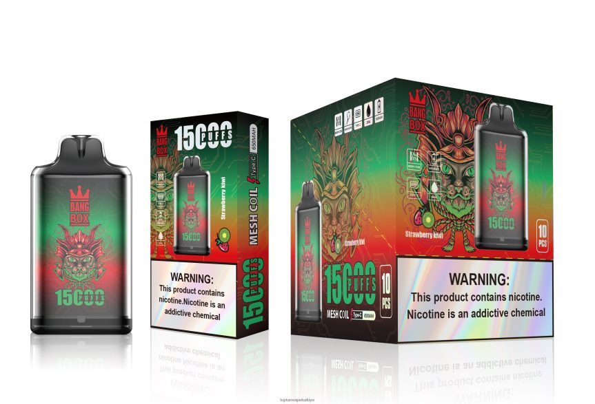 Bang Box s1-15000 ponponlar 4N0B4D100 - Vape Türkiye Satış çilek kivi