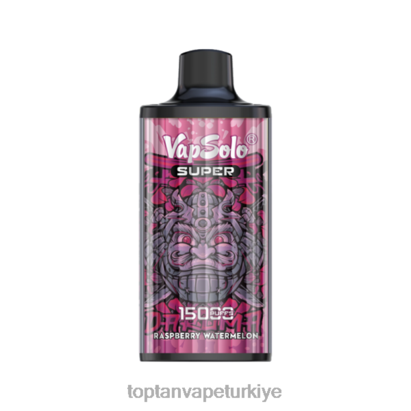 Toptan Vape Türkiye 26406113 Vapsolo SUPER tek kullanımlık elektronik sigara ahududu karpuz