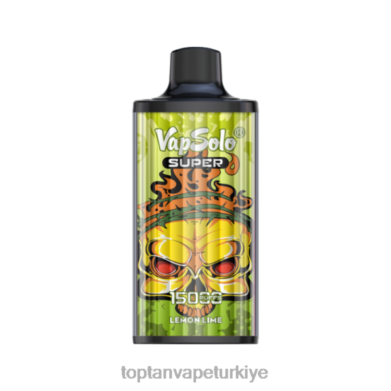 Vape Türkiye 26406112 Vapsolo SUPER tek kullanımlık elektronik sigara limon limonu