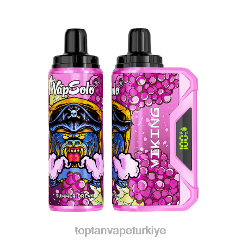 Vape Türkiye Satış 26406141 Vapsolo VIKING tek kullanımlık elektronik sigara yaz rüyası