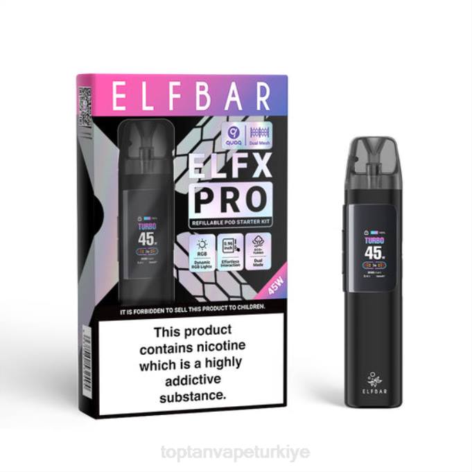 RNFJ6 mavi ELFBAR ELFX Pro Pod Cihazını Aç