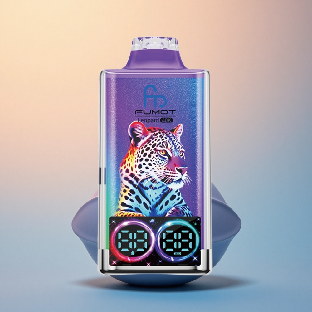 Fumot Leopard 40K Puffs Bay Mavi 5% Nikotin 700mAh Çift Mesh
