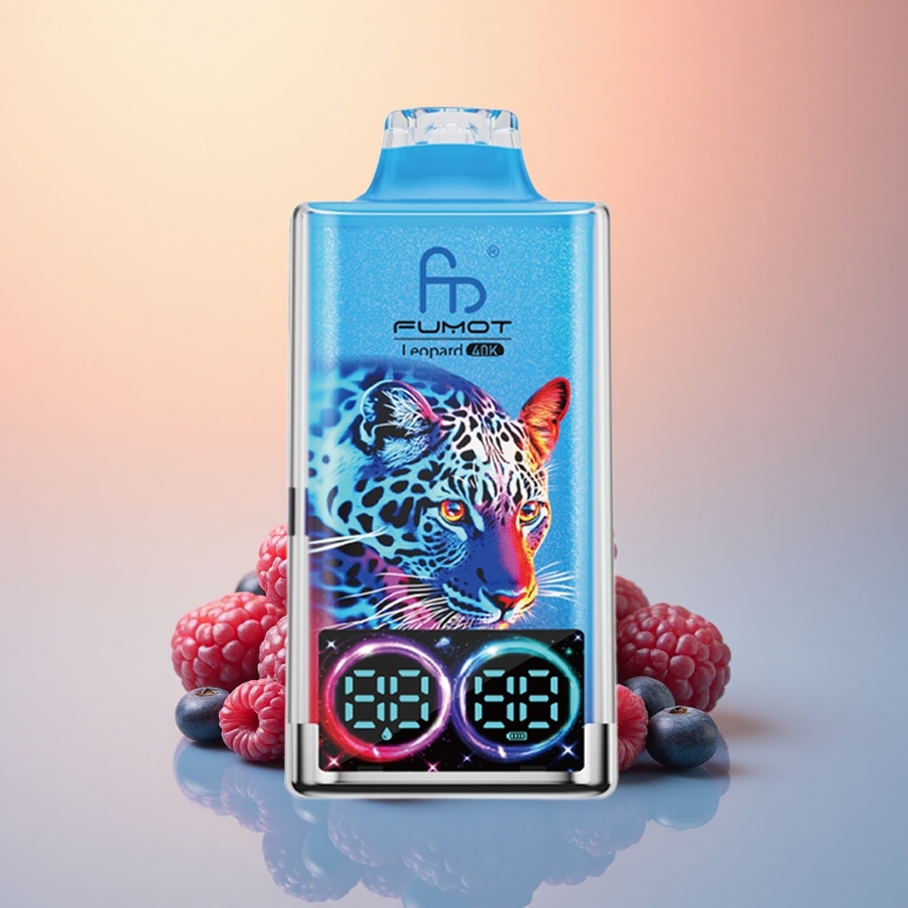Fumot Leopard 40K Puffs Karışık Meyveli %5 Nikotin 700mAh Çift Mesh