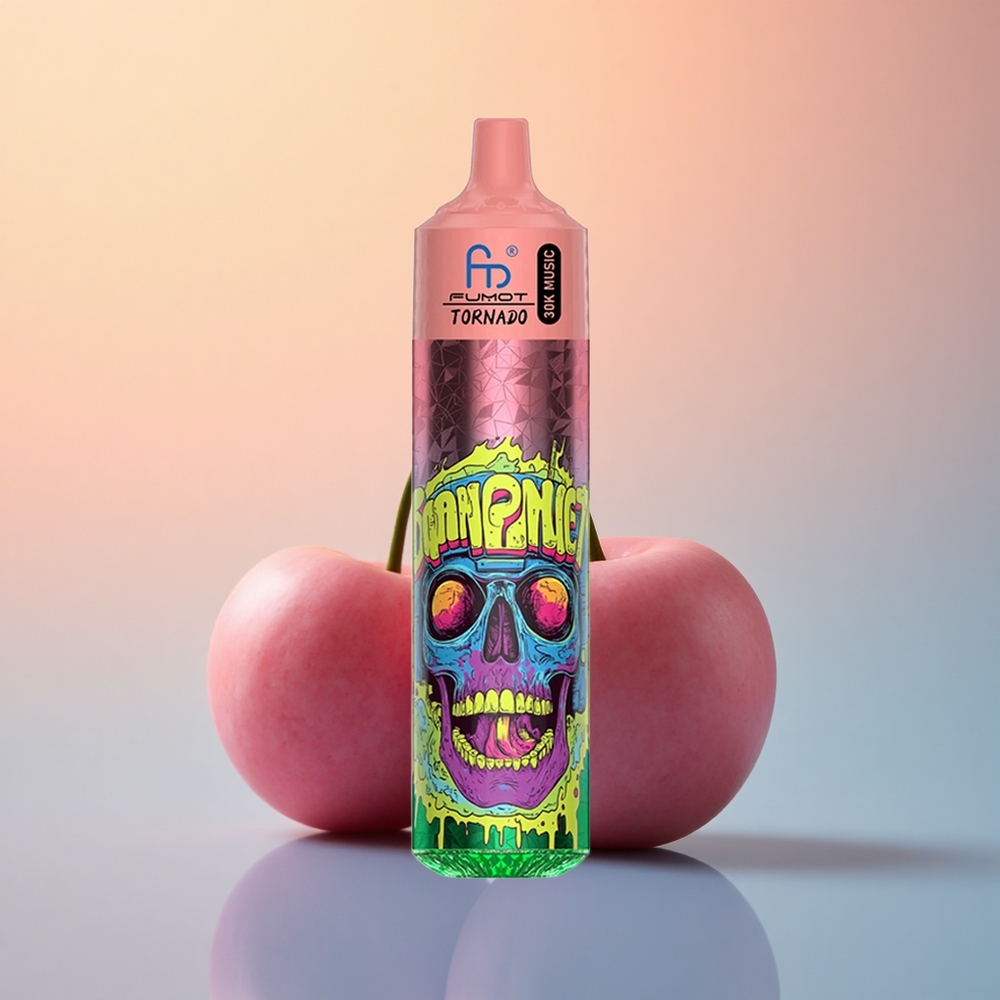 Fumot Randm Tornado 30000 Puffs Üçlü Kiraz 30mL 5% Nikotin 600mAh