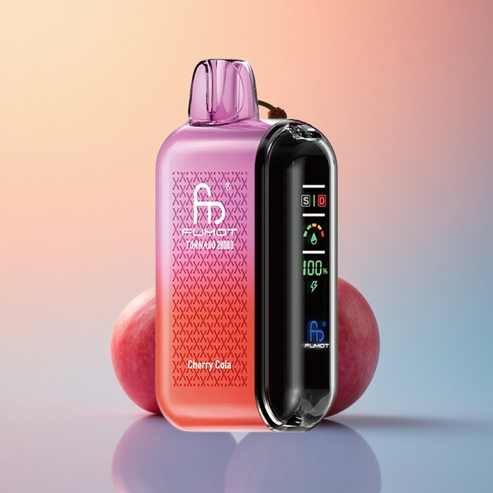 Fumot Tornado 20000 Puffs Vişneli Kola Dual Mesh Coil 850mAh
