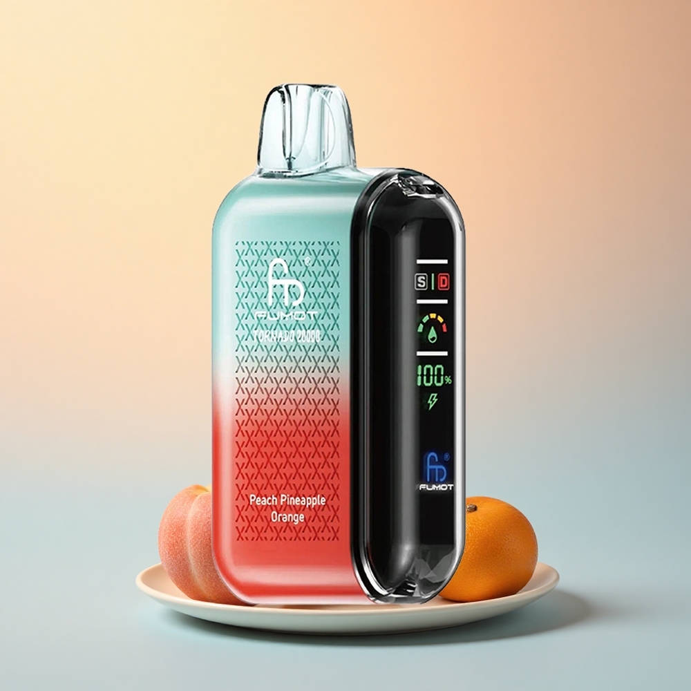 Fumot Tornado 20000 Puffs Şeftali Ananas Portakal 850mAh 20ml