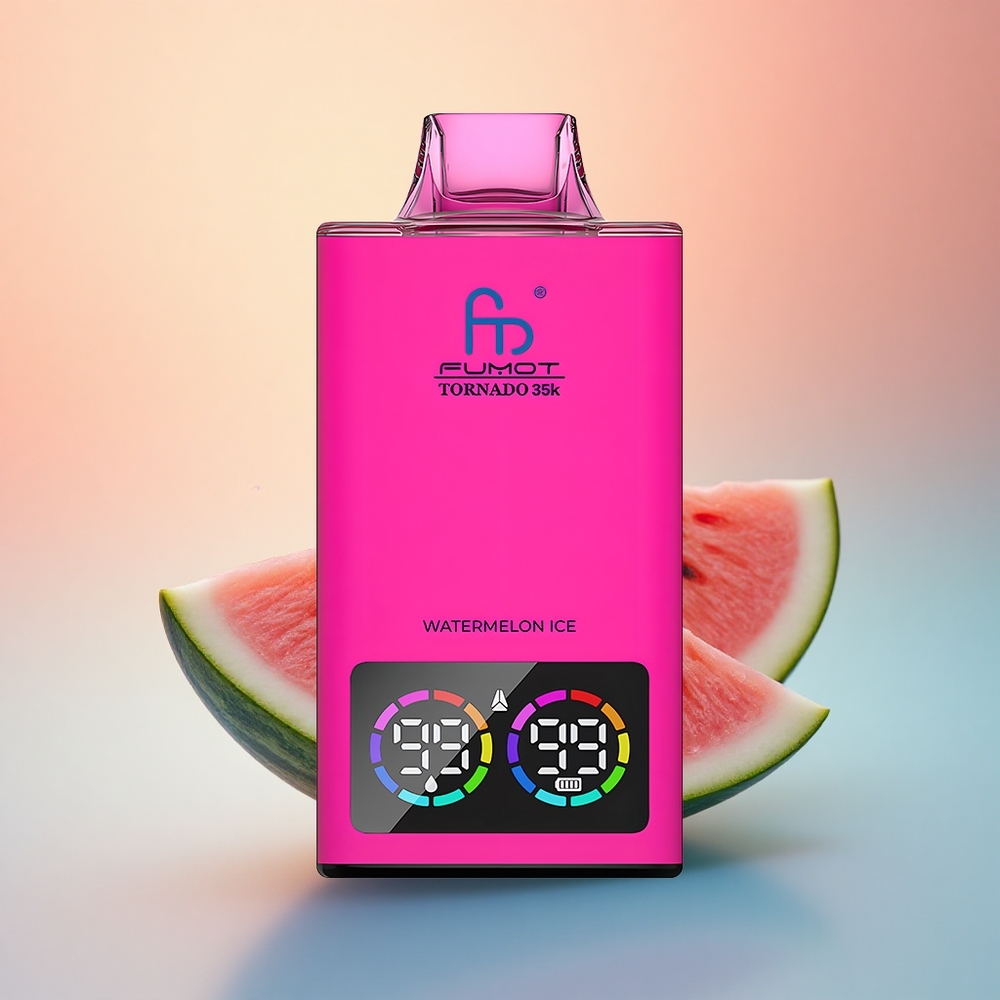 Fumot Tornado 35000 Puffs Karpuz Buzu Çift Mesh Pil 700mAh