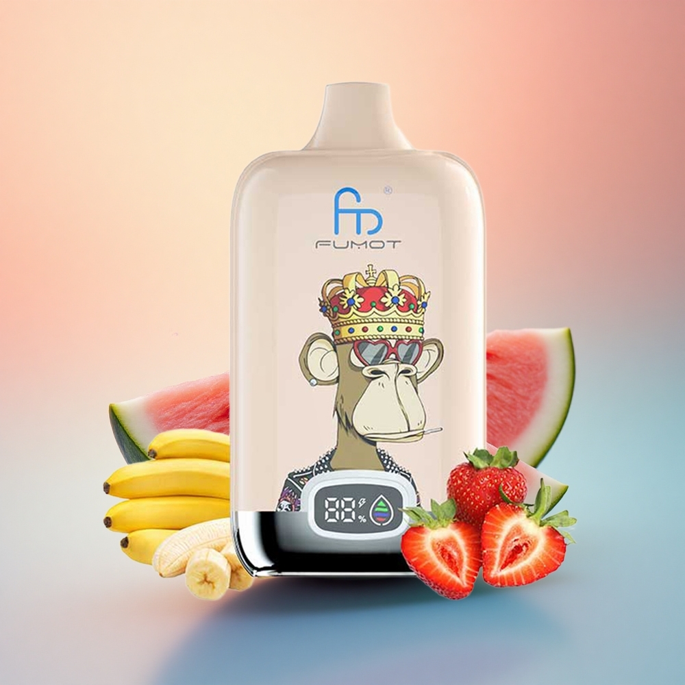 Fumot Tornado Digital Box 12000 Puffs Karpuz Buzu 550mAh 20ml