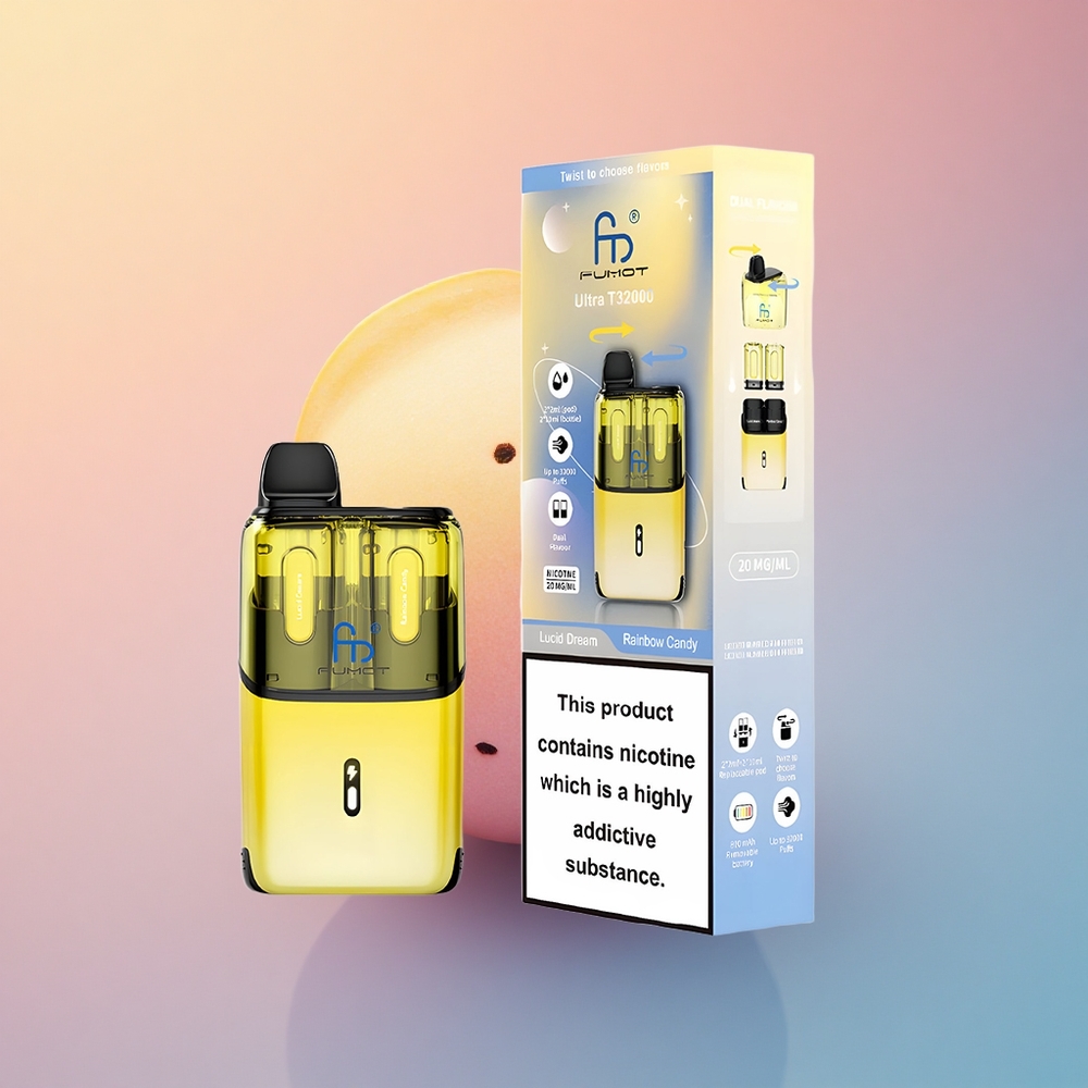 Fumot Ultra T32000 Puffs Berrak Rüya - Gökkuşağı Şekeri 24ml 800mAh